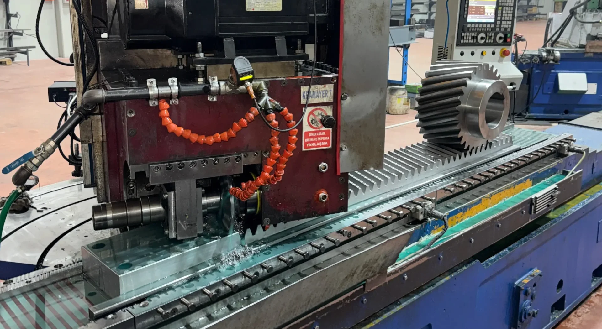 CNC Kremayer Dişli Açma Tezgahında Üretimde Sınır Yok